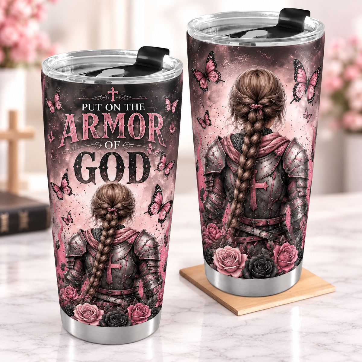 Put On The Armor Of God Female Normal Tumbler