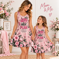 God Has A Plan Floral Sleeveless Dress