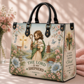 The Lord Is My Shepherd PU Leather Handbag