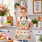 God Is Good All The Time Kids Apron