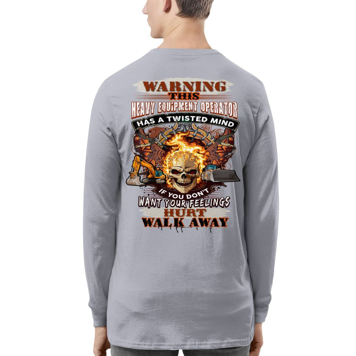 Awesome Heavy Equipment Operator-T-shirt - grunx260804-0188