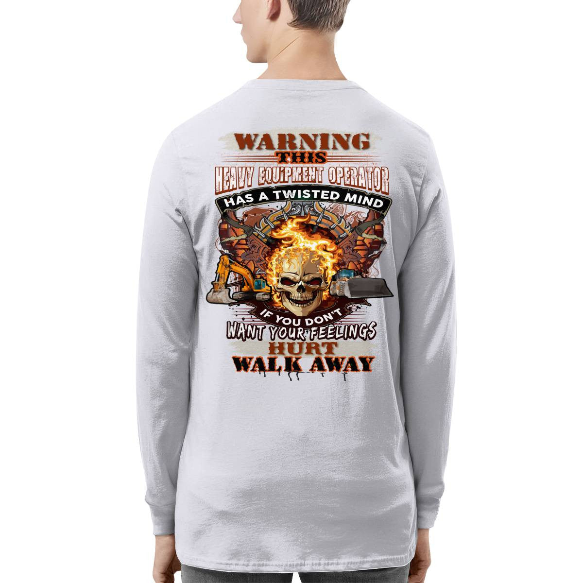 Awesome Heavy Equipment Operator-T-shirt - grunx260804-0188