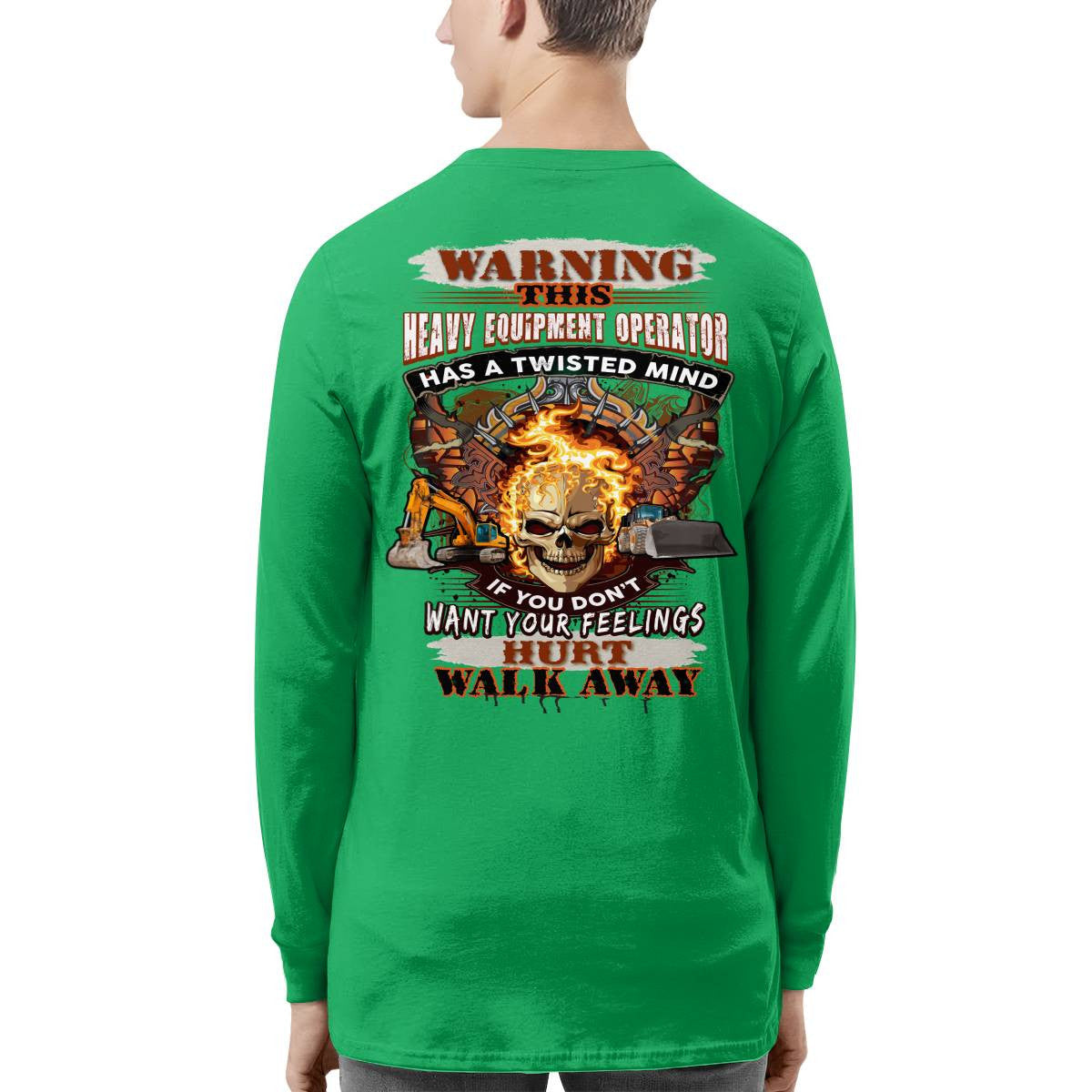 Awesome Heavy Equipment Operator-T-shirt - grunx260804-0188