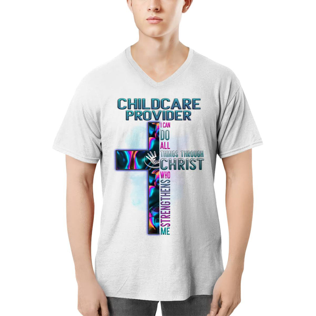 Awesome Childcare Provider-T-shirt-#F180624CHRIST18FCHPRZ4