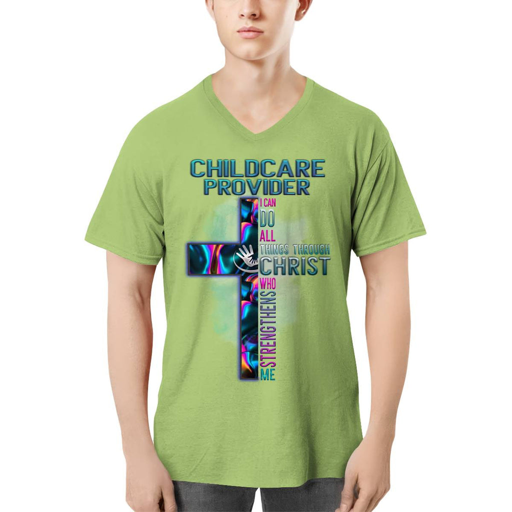 Awesome Childcare Provider-T-shirt-#F180624CHRIST18FCHPRZ4