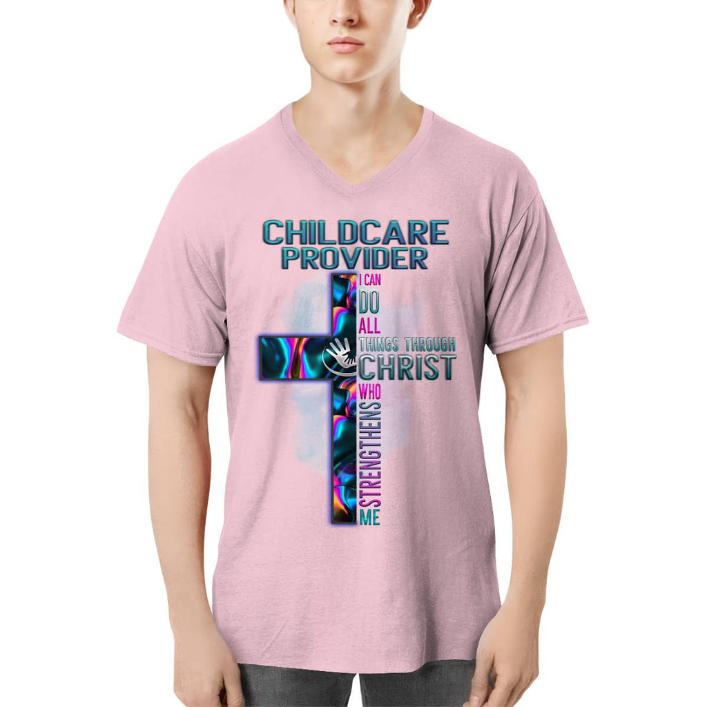 Awesome Childcare Provider-T-shirt-#F180624CHRIST18FCHPRZ4