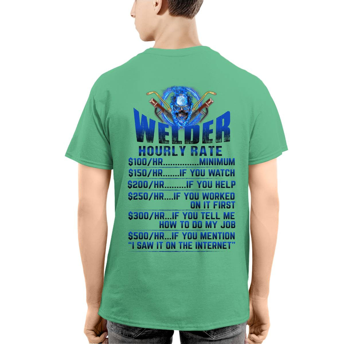 Awesome Hourly Welder Rate-Hoodie - grunx260804-0193
