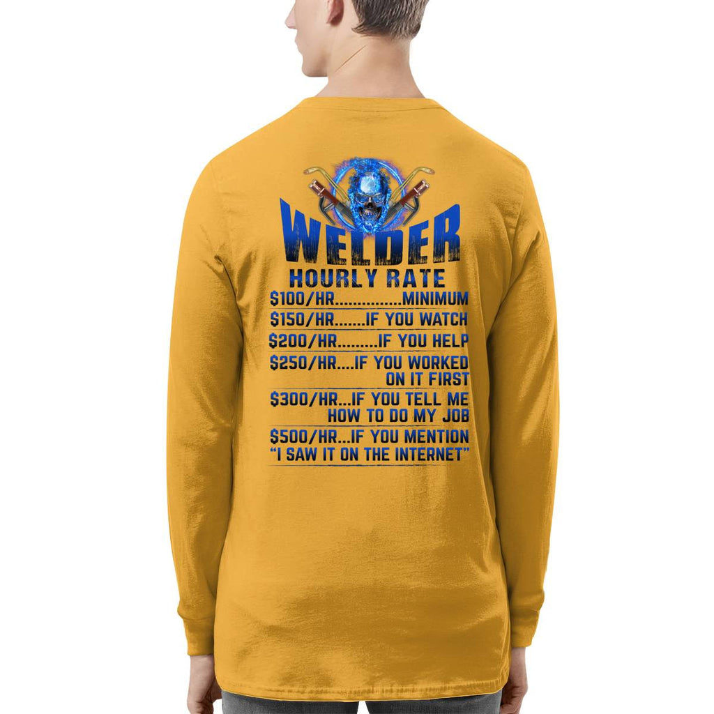 Awesome Hourly Welder Rate-Hoodie - grunx260804-0193
