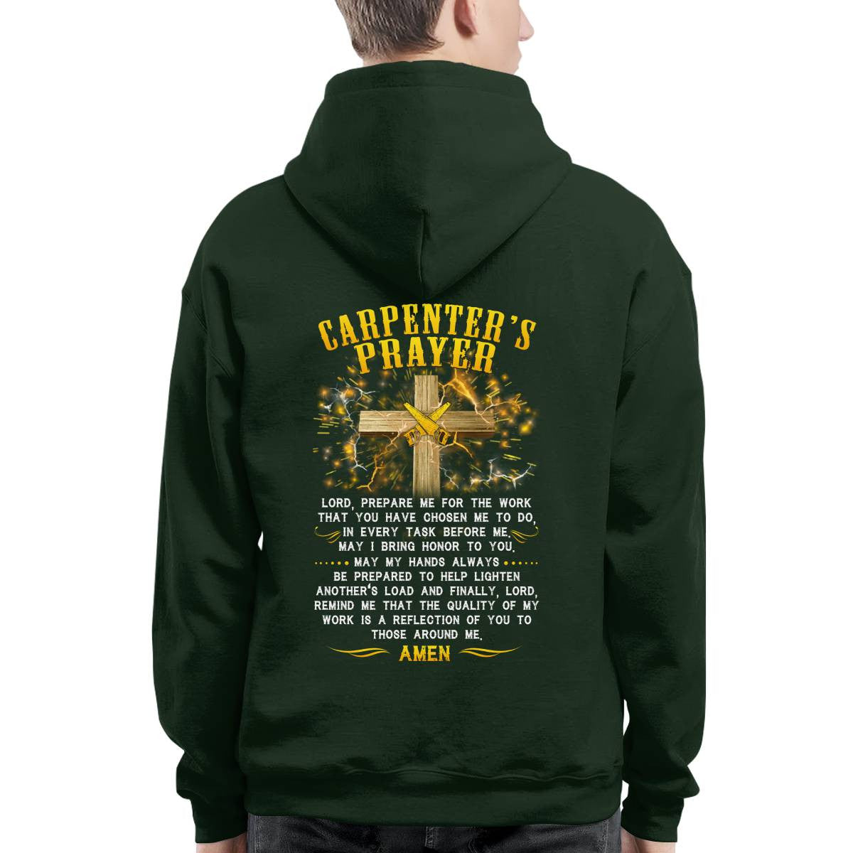 Awesome Carpenter's Prayer-T-shirt-#M220624EVTAS6BCARPZ4