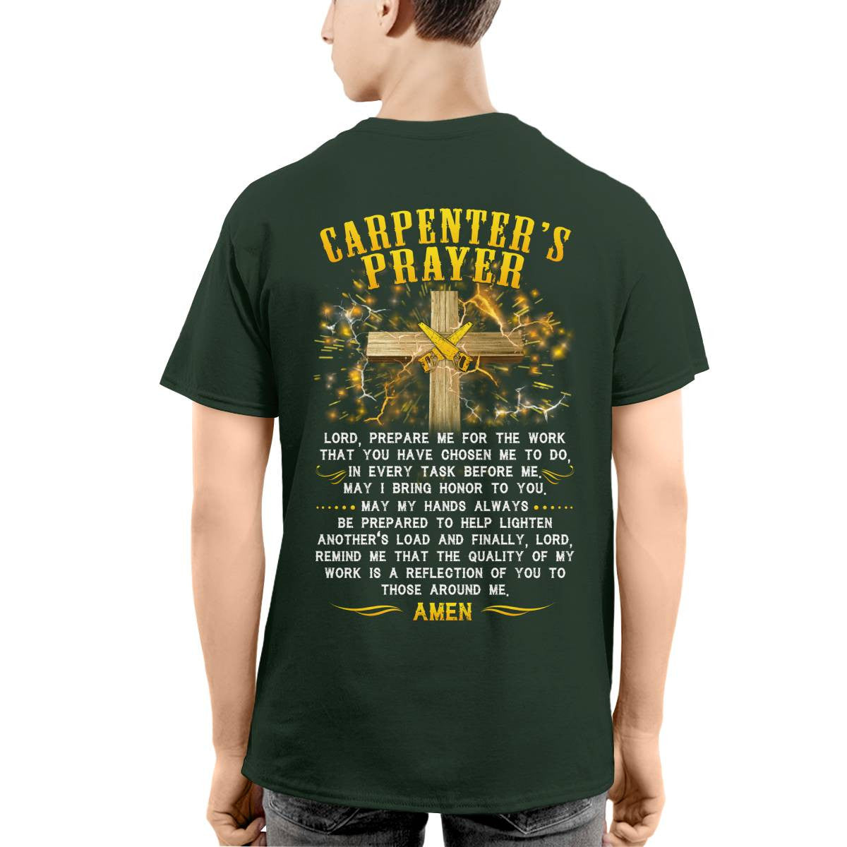 Awesome Carpenter's Prayer-T-shirt-#M220624EVTAS6BCARPZ4