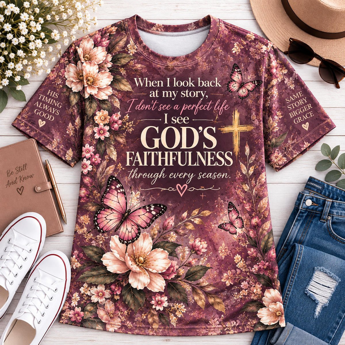 God's Faithfulness Through Every Season T-Shirt