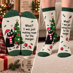 What I Was Just Making Room For The Manger Mid-Tube Socks