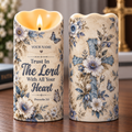 Personalized Trust in the Lord Flameless LED Candle