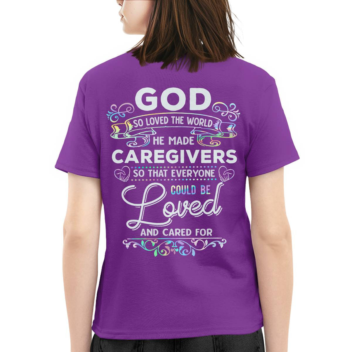 Awesome Caregivers-T-shirt-#F230724CRDFOR1BCAREZ8