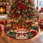 Jesus Is the Reason Christmas Tree Skirt