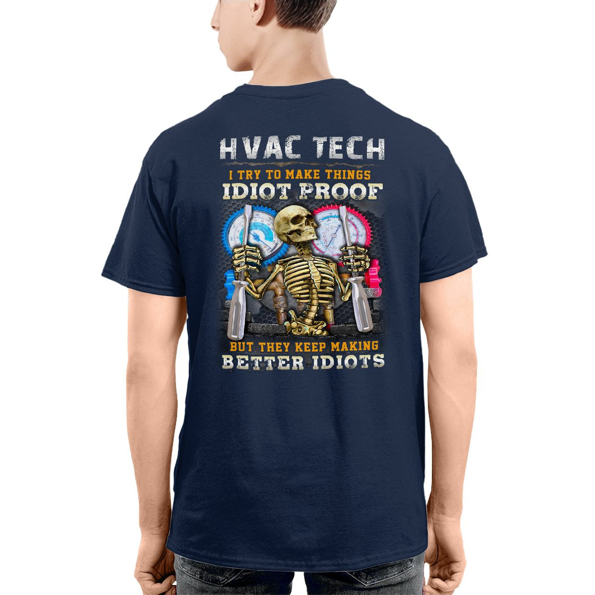 Awesome HVAC Tech-Hoodie - grunx260804-0224