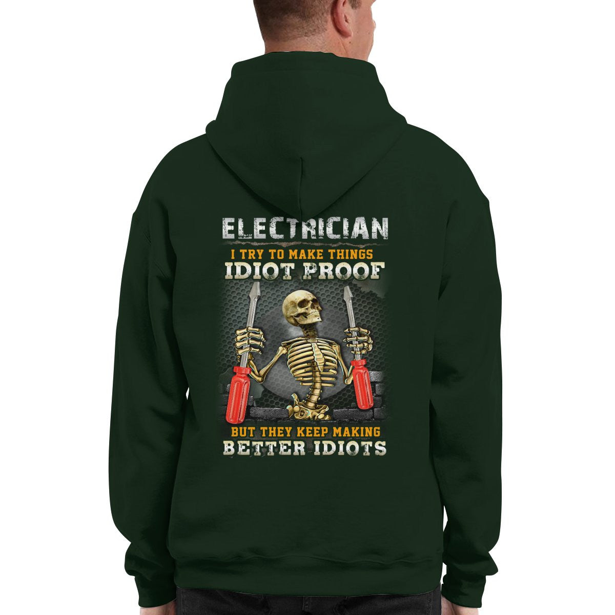 Awesome Electrician-Hoodie - grunx260804-0041