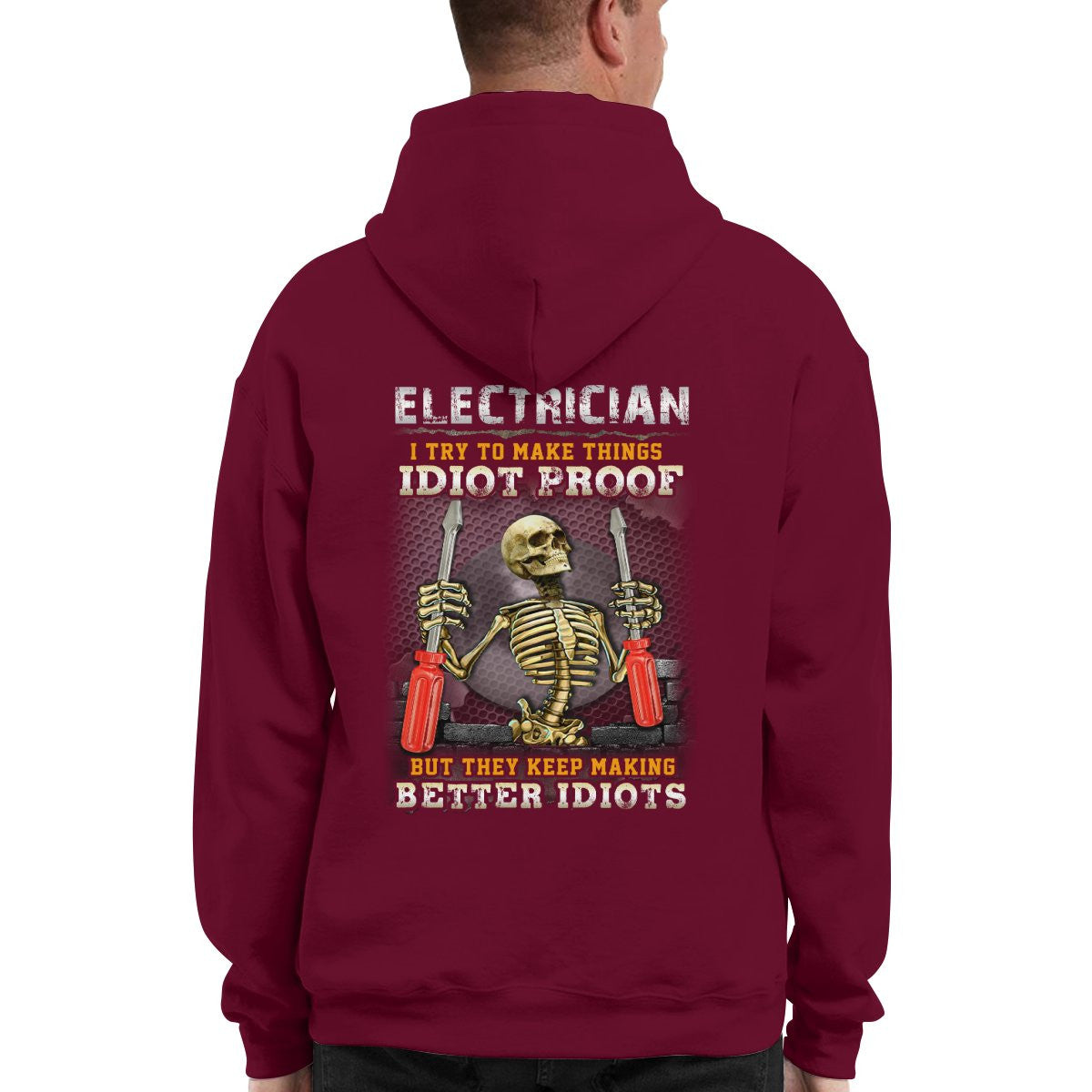 Awesome Electrician-Hoodie - grunx260804-0041