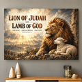 Lion of Judah and Lamb of God Canvas