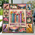 Women Of The Bible Floral Quilt