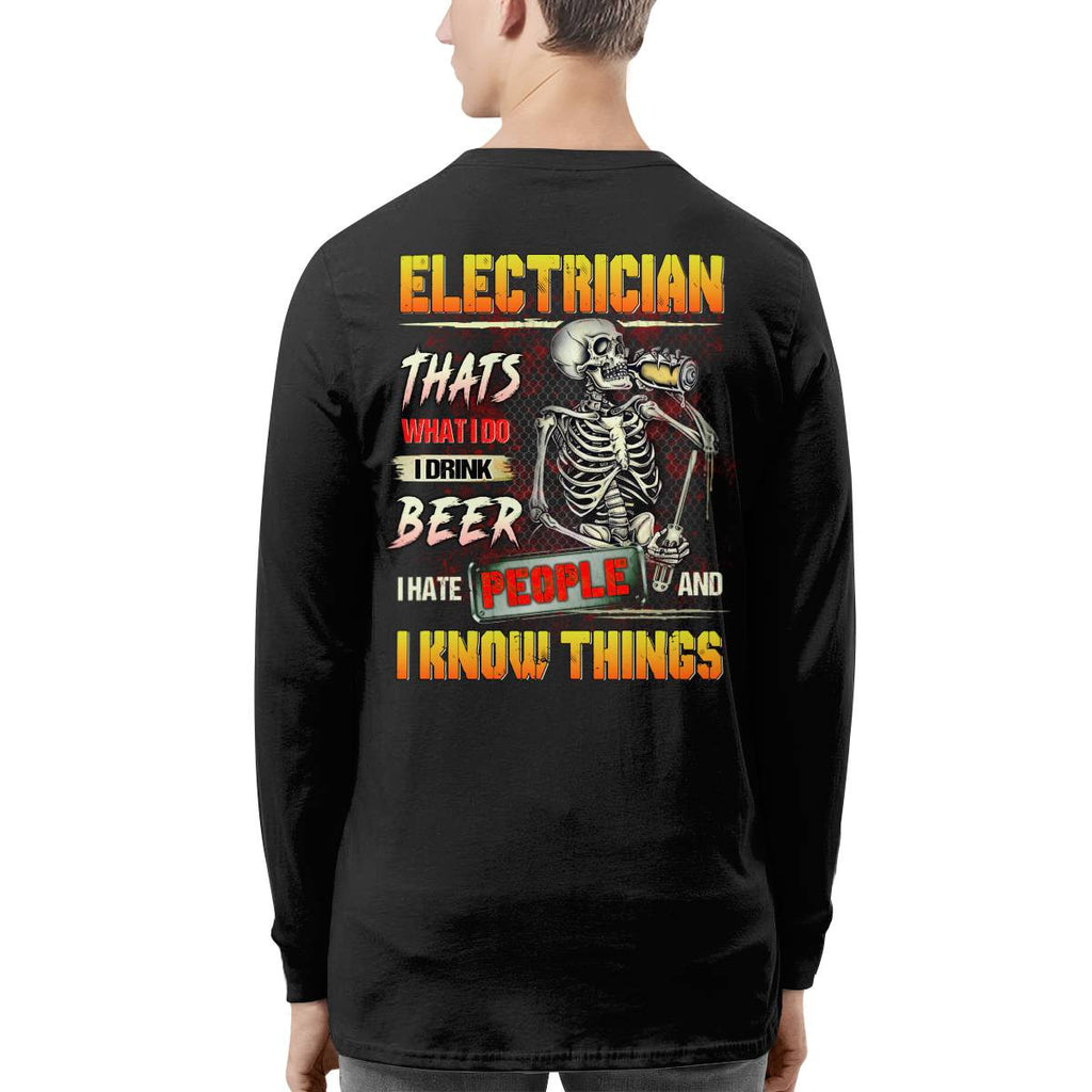 Awesome Electrician-T-shirt - grunx260804-0079