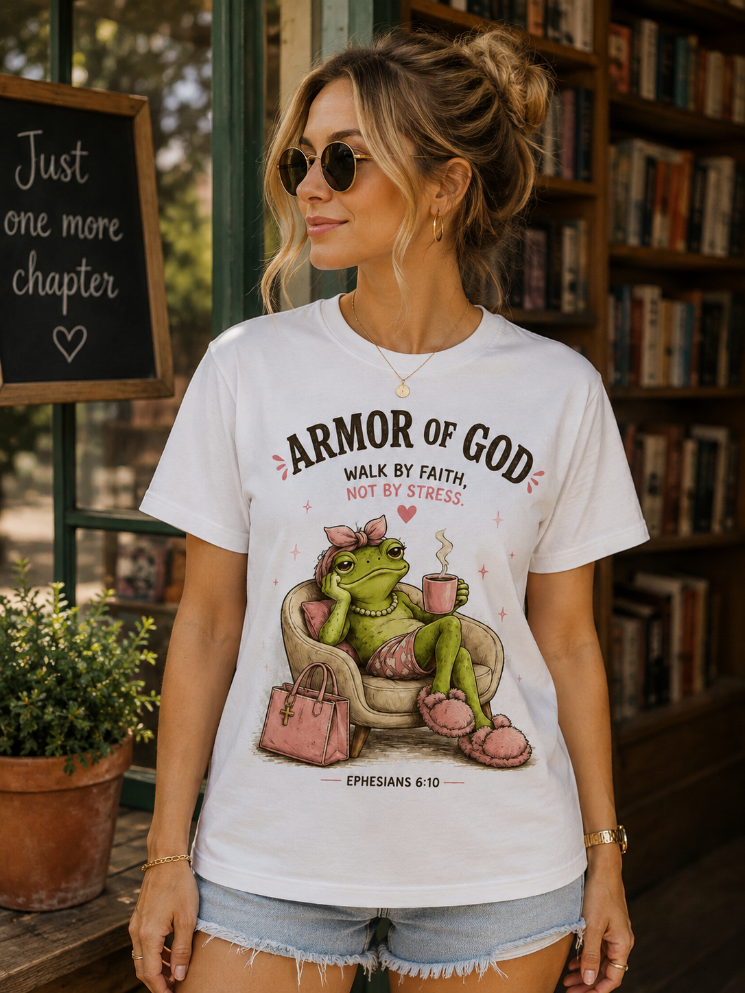 Armor of God Frog T-Shirt