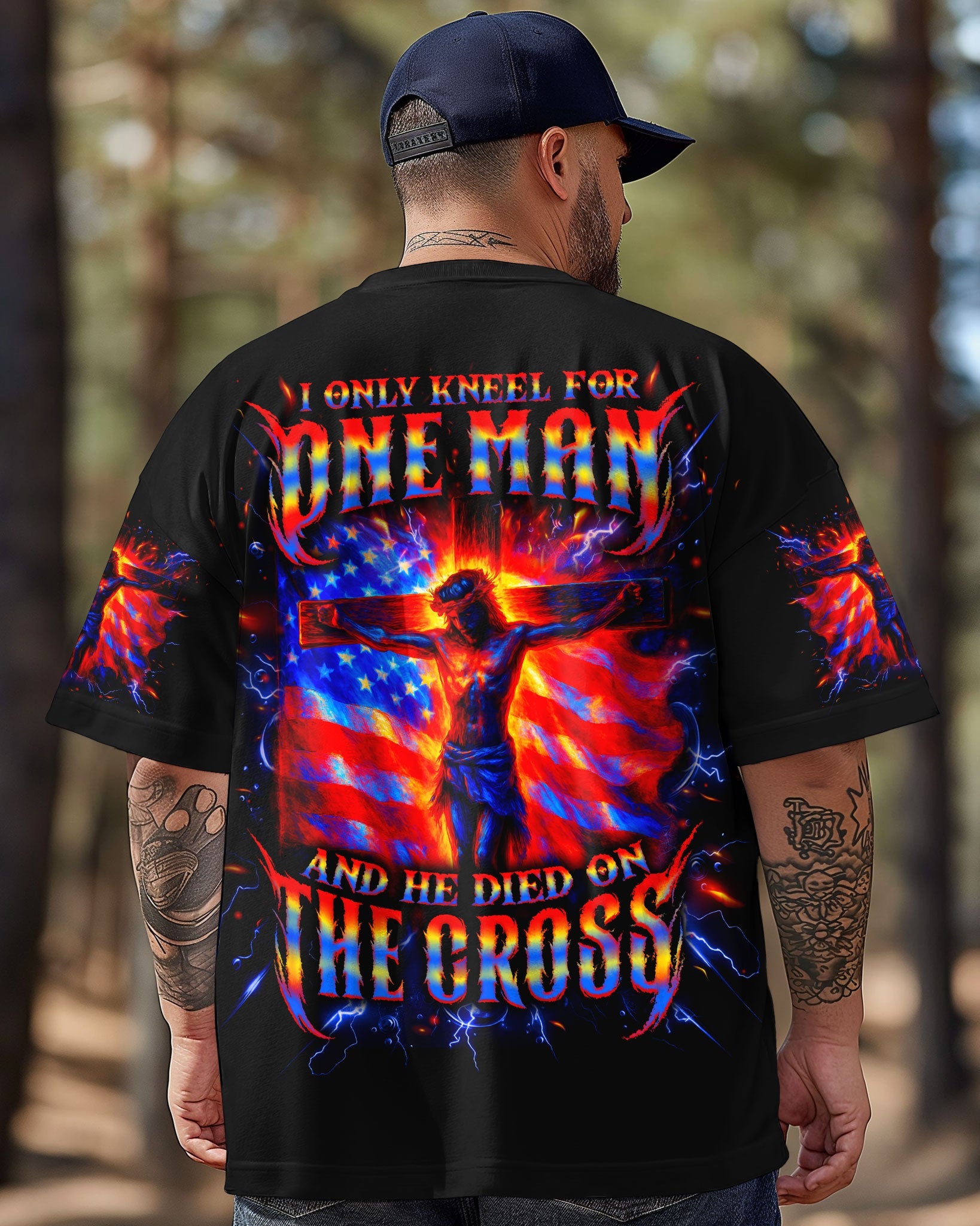 I Only Kneel For One Man Men's All Over Print Shirt - Trunx350365