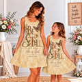 Be Still and Know Butterfly Sleeveless Dress