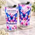 God Turns Broken Pieces Into Masterpieces Normal Tumbler