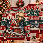 It Doesn't Fit Santa Ugly Sweater
