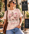 The Lord is My Shepherd Psalm 23 Christian Lamb T-Shirt