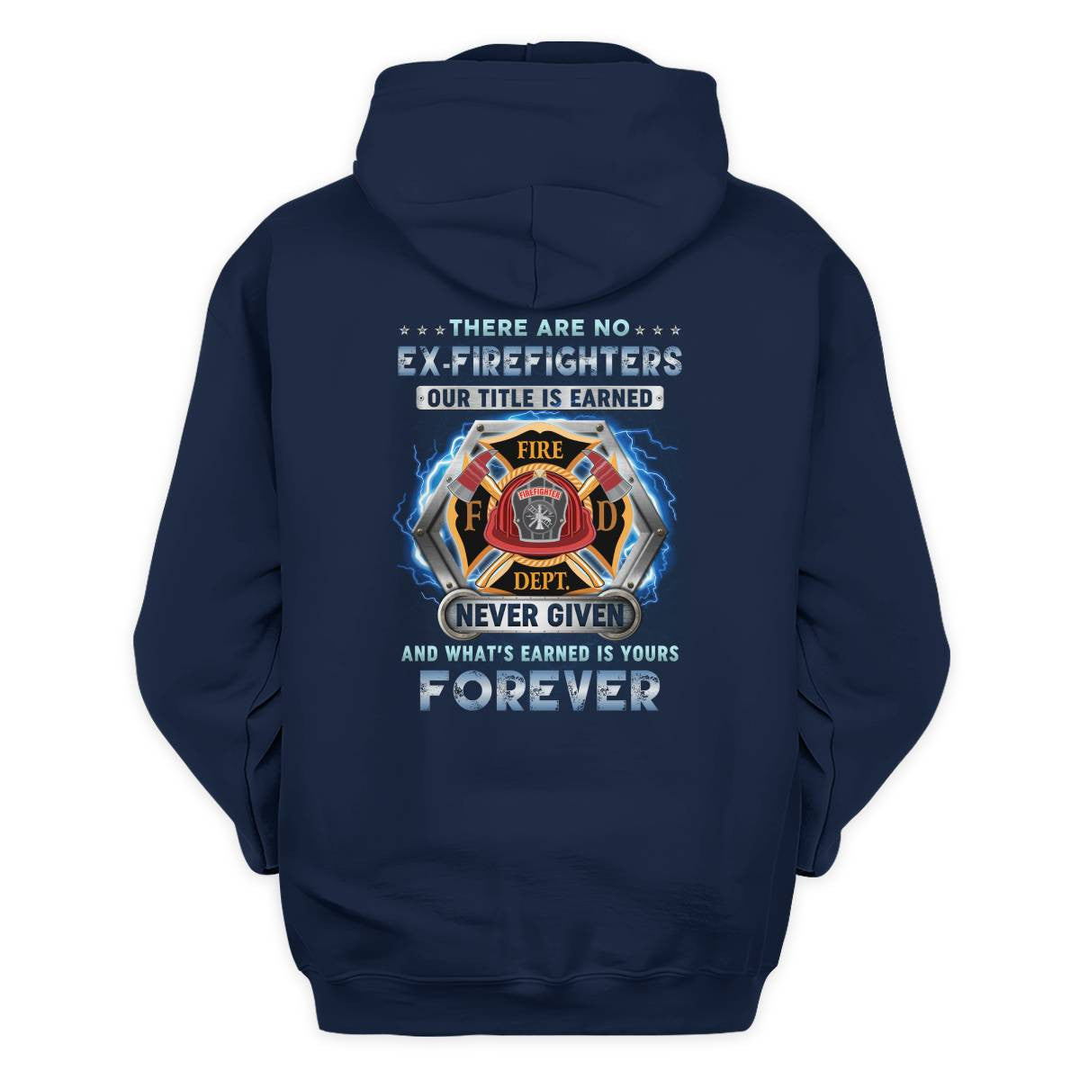 Awesome Firefighter-Hoodie - grunx260804-0133