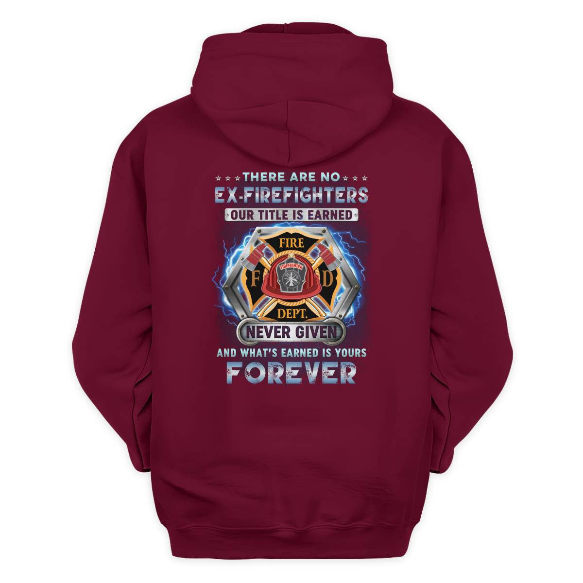 Awesome Firefighter-Hoodie - grunx260804-0133