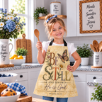 Be Still and Know Butterfly Kids Apron