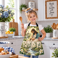 Jesus Holding Lamb Kids Apron