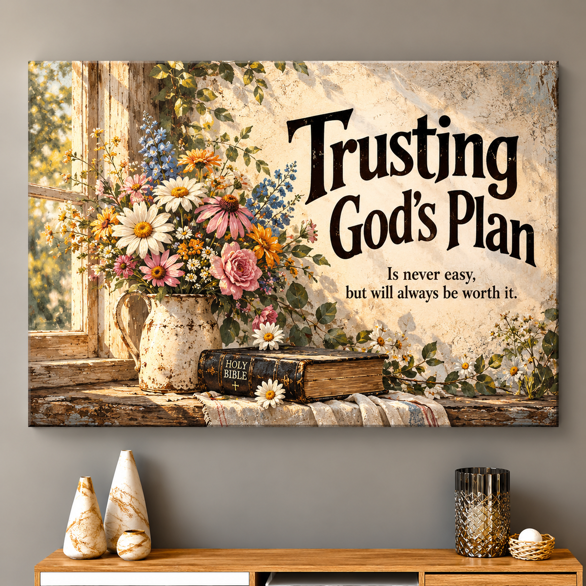 Trusting God’s Plan Canvas