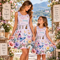 Trust In His Timing Butterfly Faith Sleeveless Dress