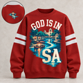 God Is In San Antonio Sweatshirt