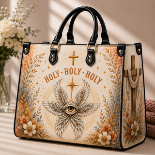 Holy Holy Holy PU Leather Handbag