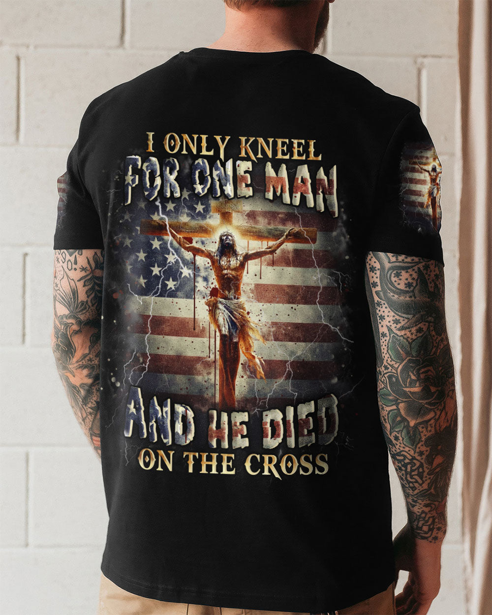 I Only Kneel For One Man Men's All Over Print Shirt - Trunx337708