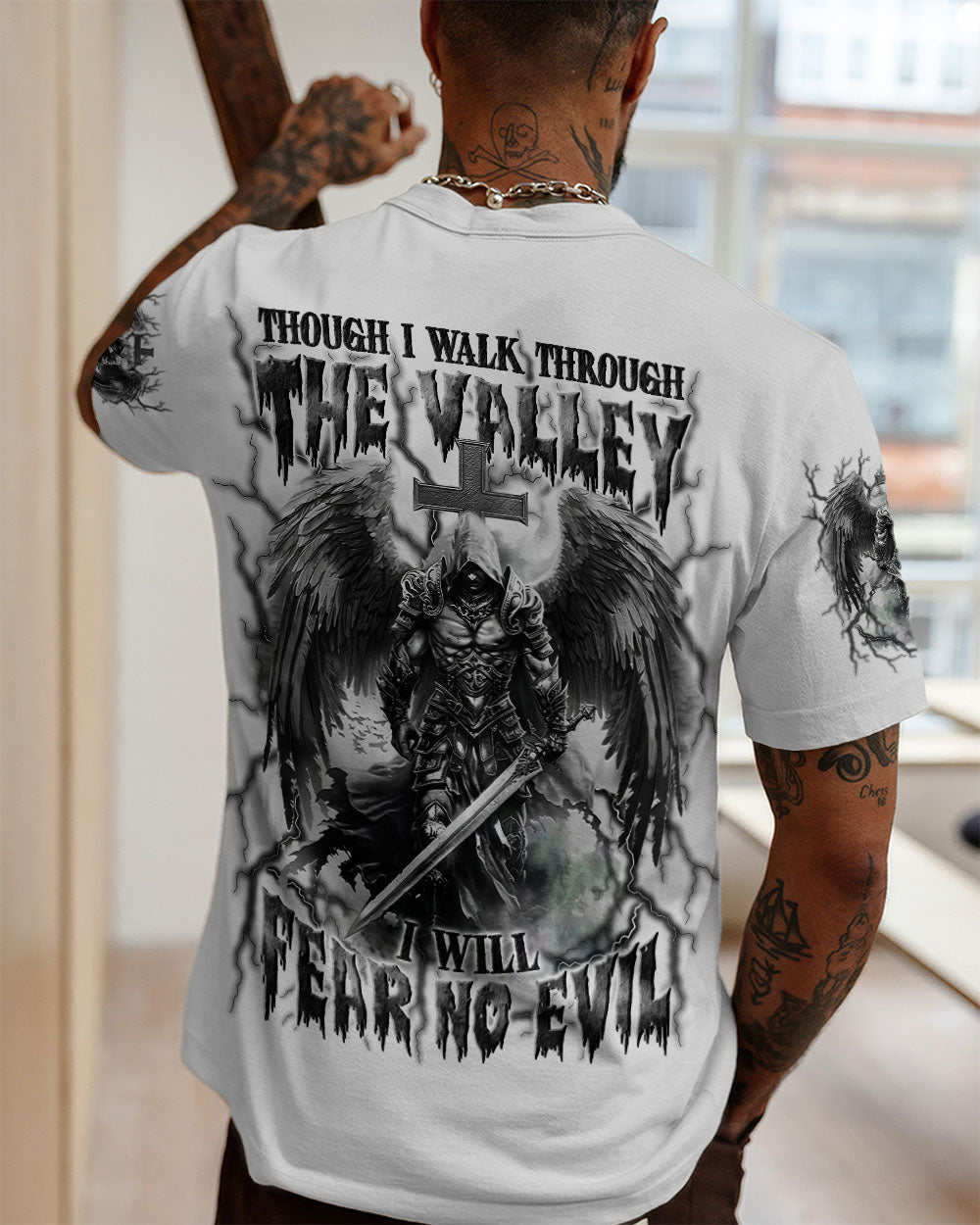 I Will Fear No Evil Men's All Over Print Shirt - Trunx846003