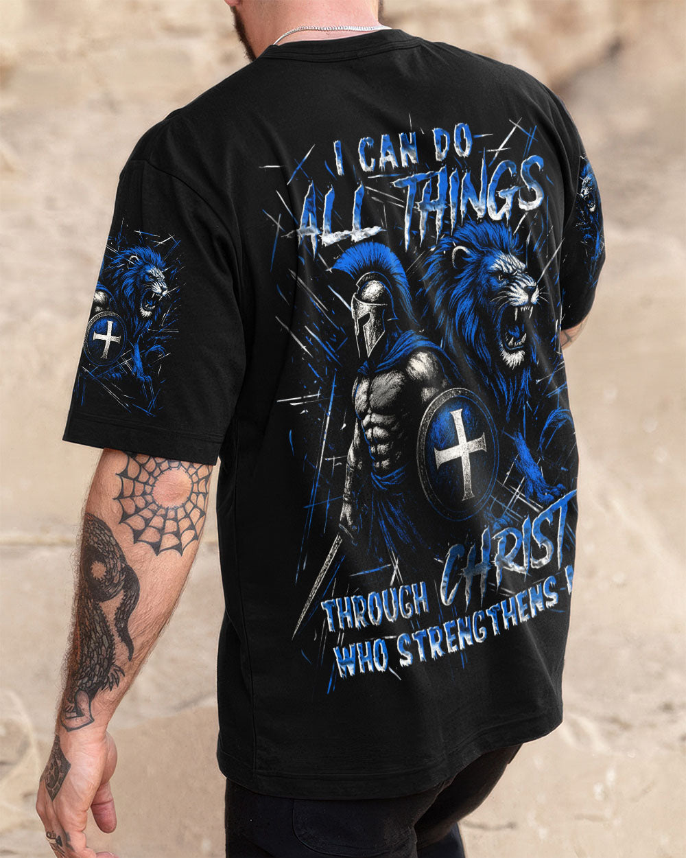 I Can Do All Things Men's All Over Print Shirt - Trunx552748