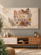 Be Still and Know He Is God Canvas