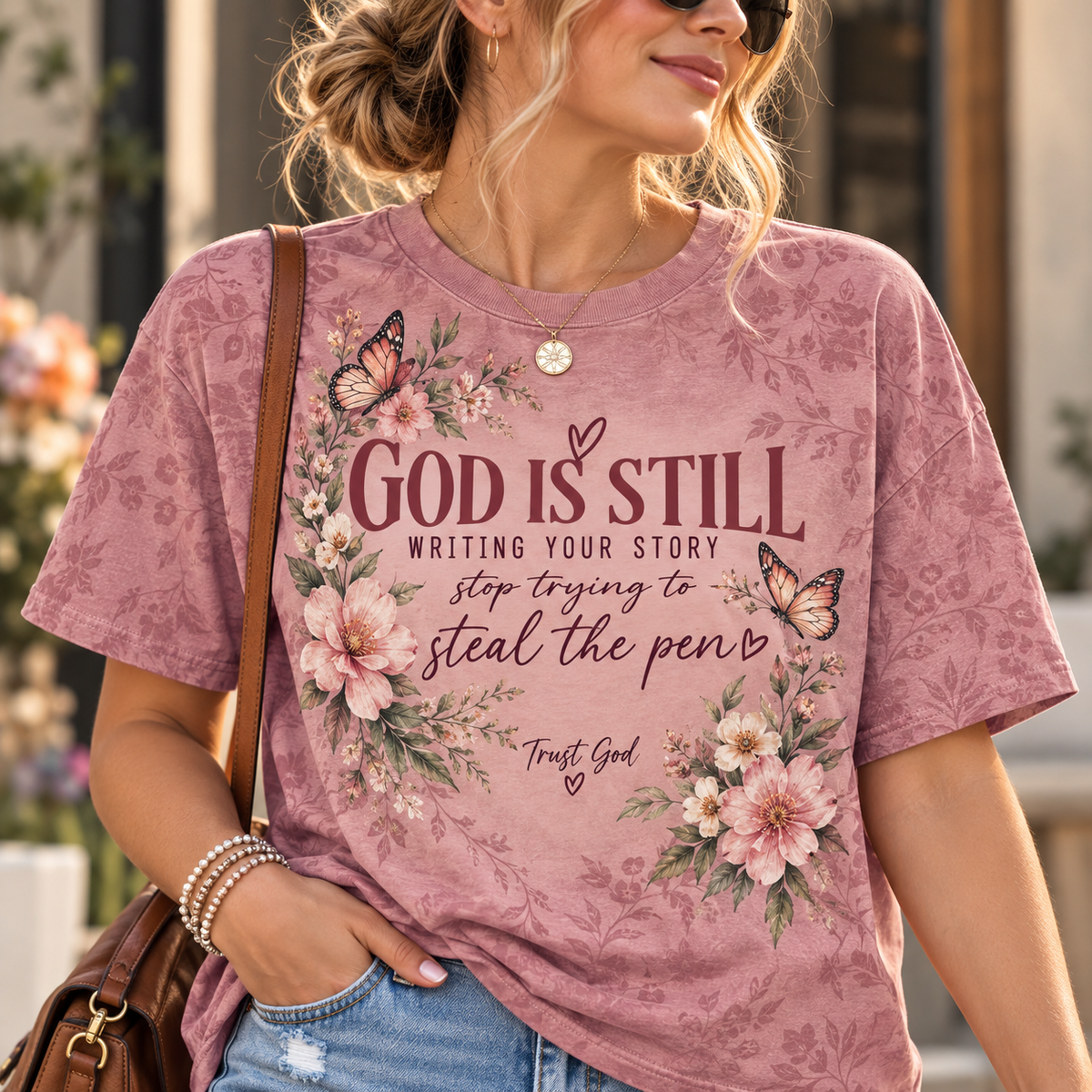 God Is Still Writing Your Story Christian T-Shirt