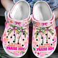 In Every Season I Will Praise Him Clogs Shoes