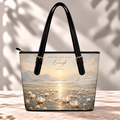Personalized Enough White Lotus Saddle Bag