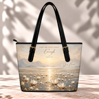 Personalized Enough White Lotus Saddle Bag