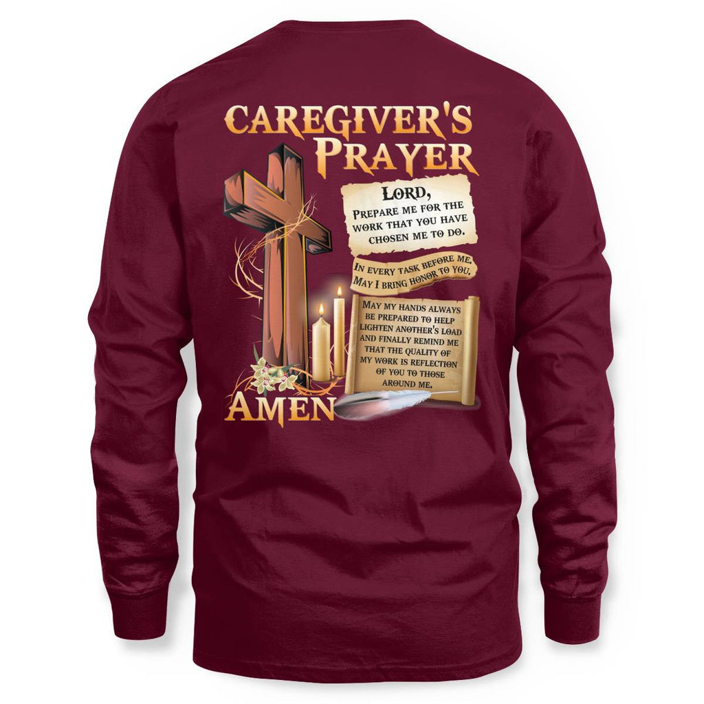 Awesome Caregiver's Prayer-Hoodie-#F061124EVTAS1BCAREZ4