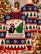 Making Room For The Manger Ugly Sweater