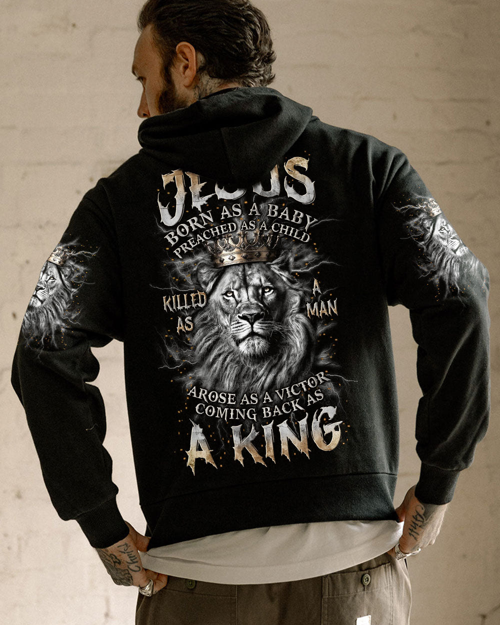 Coming Back As A King Men's All Over Print Shirt - Trunx163688
